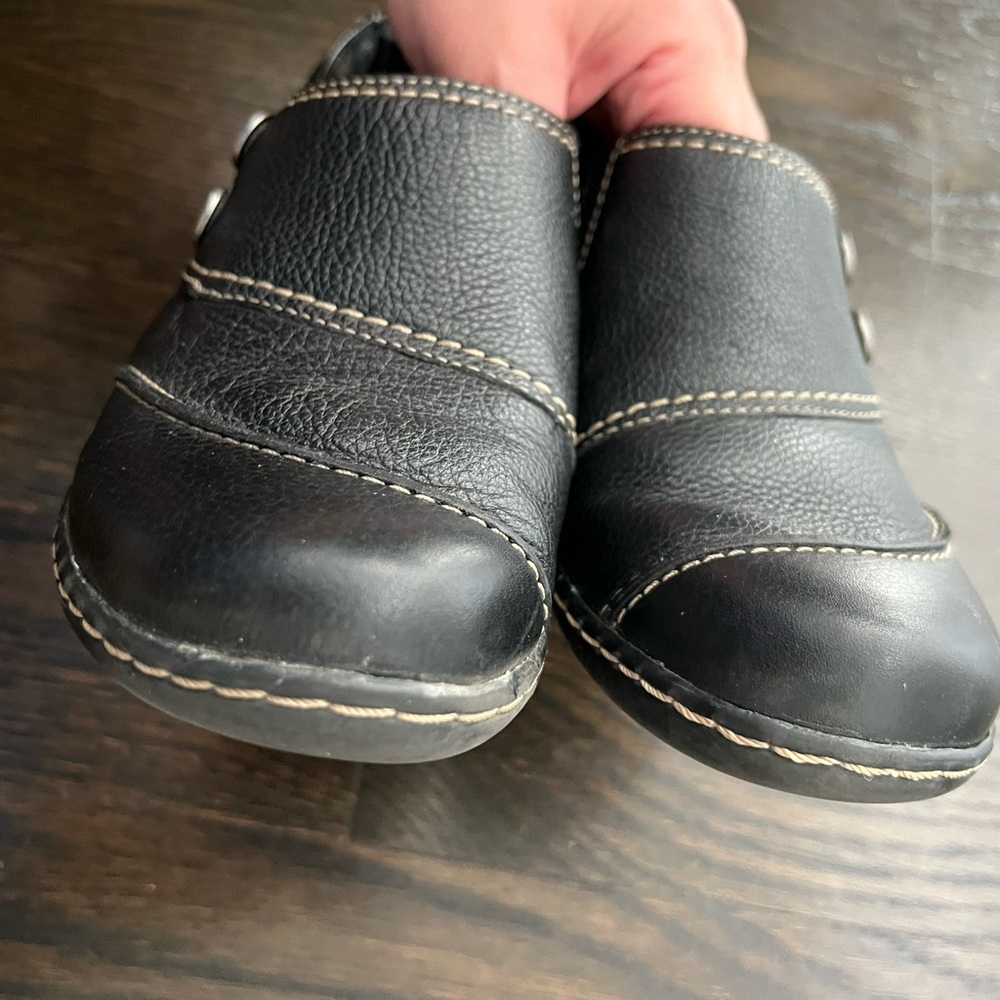 Clarks Bendables Ashland Alpine Slip On Loafers in Black Size 8.5 - Picture 8 of 9